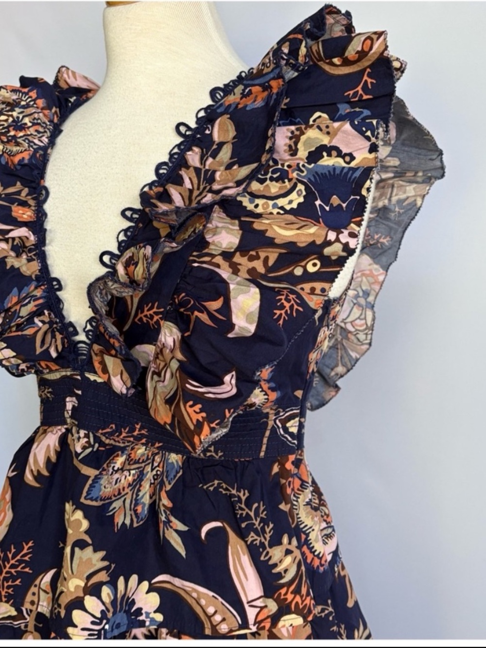 NWT Anthropologie Sleeveless Ruffled A-Line
Mini Dress, M - Picture 12 of 15